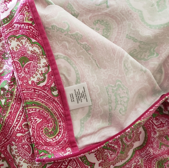 Talbots Preppy Paisley Cropped Pants - Picture 5 of 8